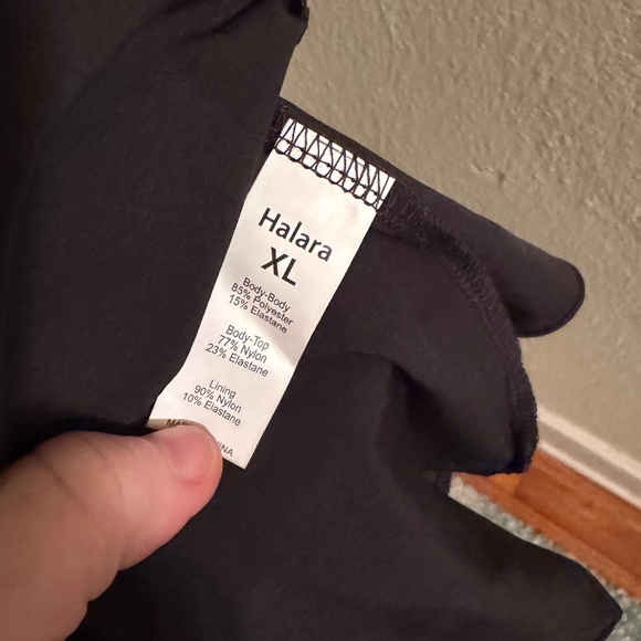 Halara – Breezeful™ High/Low Quick-Dry Casual Midi Dress (Black), Size XL. NWT. - Picture 10 of 10